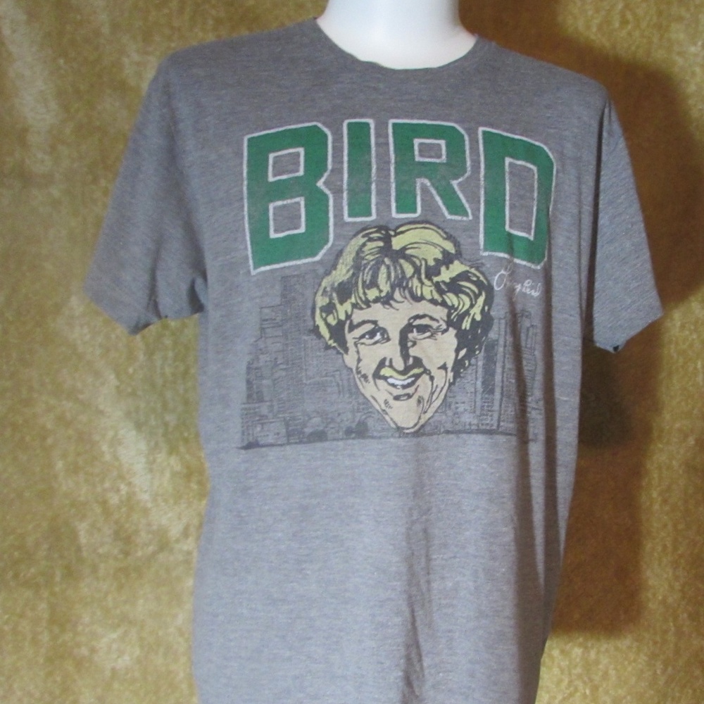 VINTAGE 80s LARRY BIRD SINGLE STITCH SHIRT